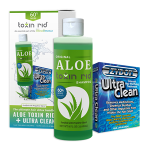 Aloe Toxin Rid Shampoo with Zydot ultra clean clarifying shampoo & conditioner